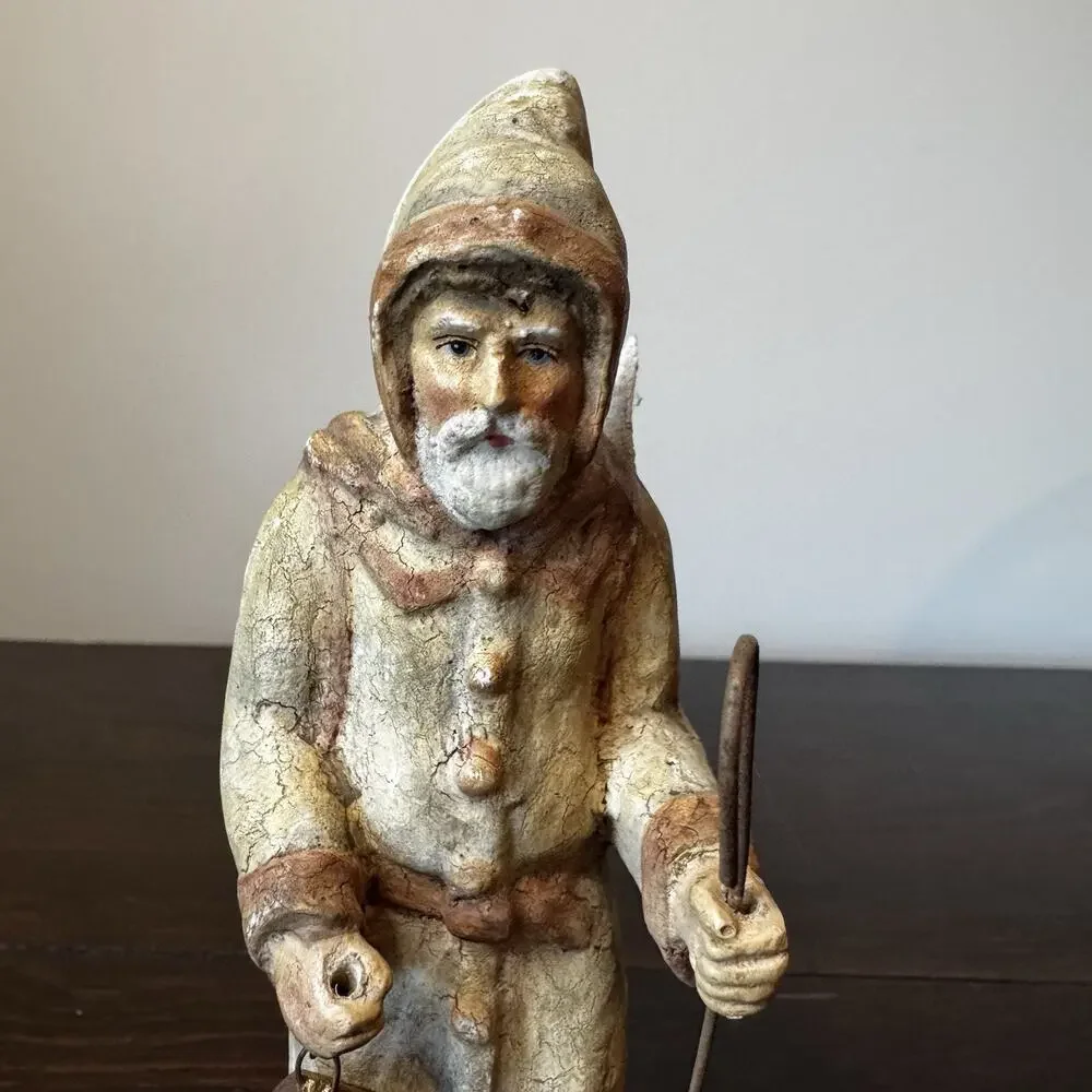 Bethany Lowe Santa Claus Father Christmas St. Nicholas Folk Art 6.5